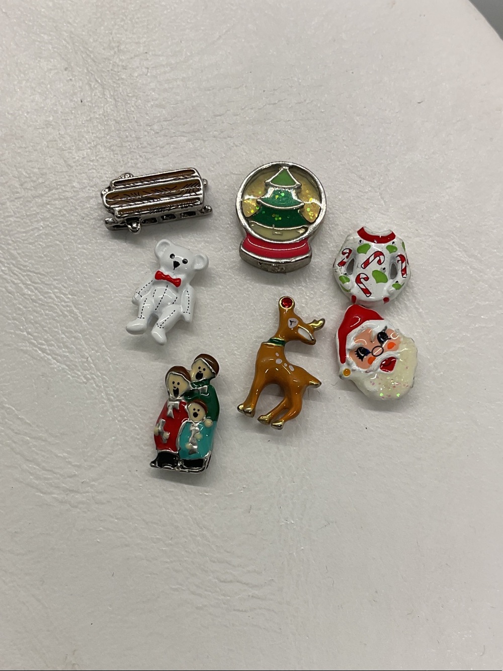Origami Owl Multicolor Holiday Charm Set